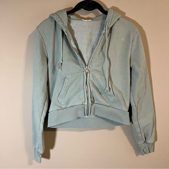 ✨ John Galt Women’s Sage Green Gray Hoodie - Picture 1 of 11